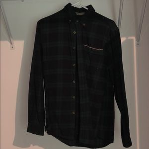 Green and Blue Flannel